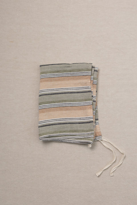 Kjøkkenhåndkle - Kaki Matress Stripe