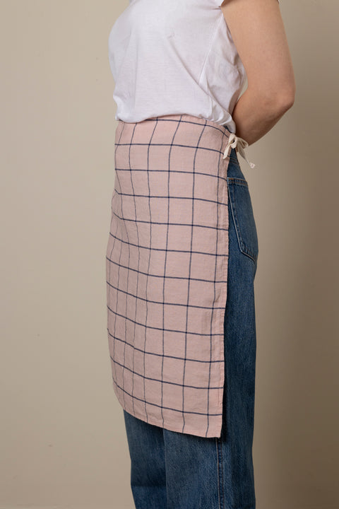 Kjøkkenhåndkle - Pale Rose XL Checks