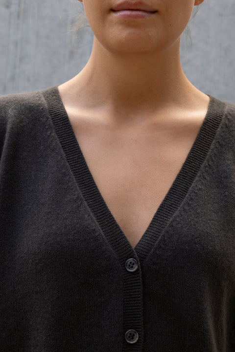 Cardigan - Abby Dark Fern