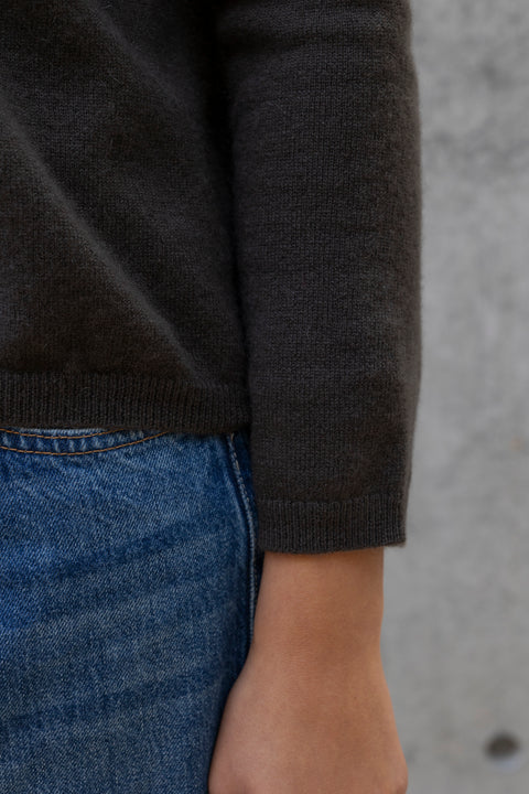 Cardigan - Abby Dark Fern