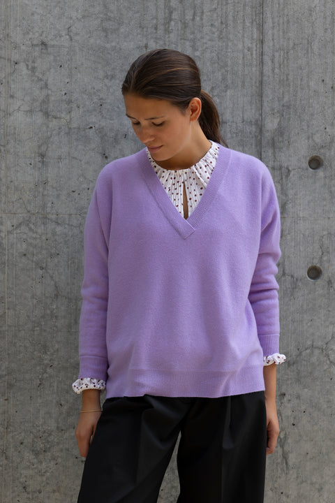 Genser - Kenny Light Mulberry