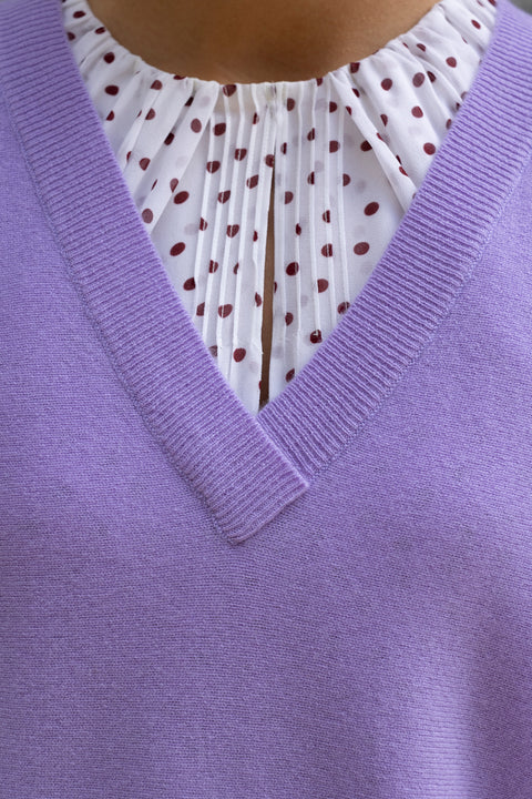 Genser - Kenny Light Mulberry