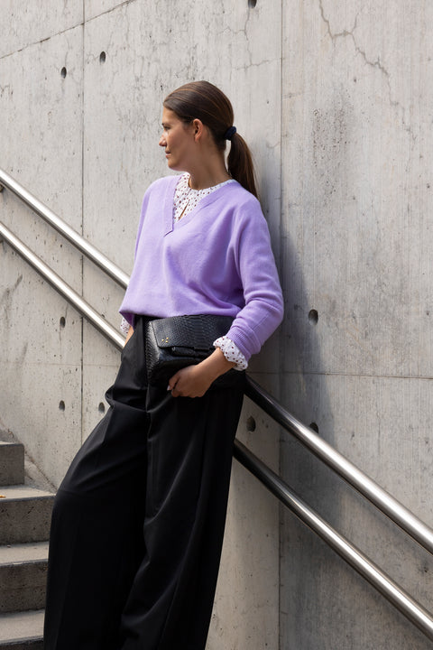 Genser - Kenny Light Mulberry