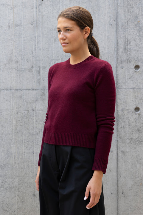 Genser - Mable Sweater Deep Plum