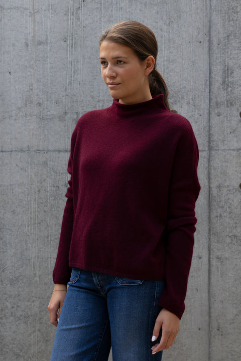 Genser - Sandy Sweater Deep Plum