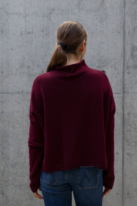 Genser - Sandy Sweater Deep Plum