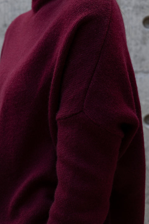 Genser - Sandy Sweater Deep Plum
