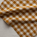 Serviett - 45x45cm Curcuma Medium Gingham