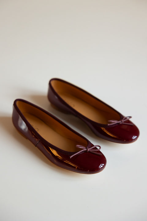 Ballerina - Capri Vernice Bordeaux