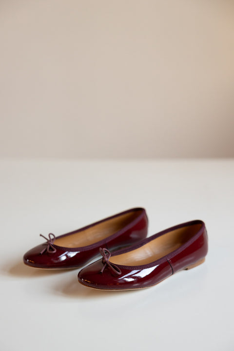 Ballerina - Capri Vernice Bordeaux