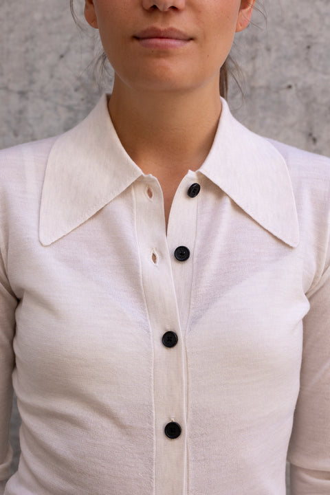 Cardigan - Kassy Merino Stone