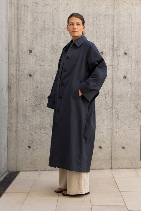 Kåpe - Caro Half Panama Dark Navy