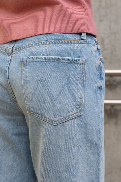 Jeans - The Dodger Button Hover Cuff I Could Care Less