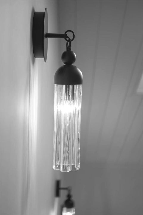 Vegglampe - Fontaine Sconce Black