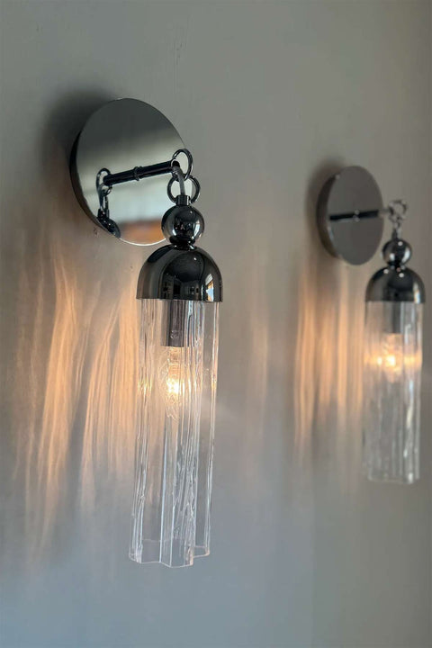 Vegglampe - Fontaine Sconce Chrome