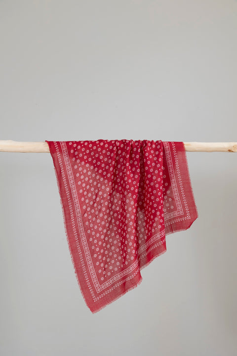 Skjerf - NO676 Carmin