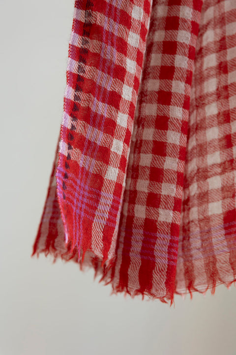 Skjerf - NO693 Lipstick