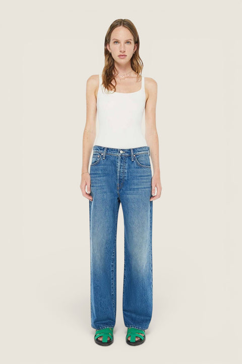 Jeans - The Dodger Flood Green Thumb