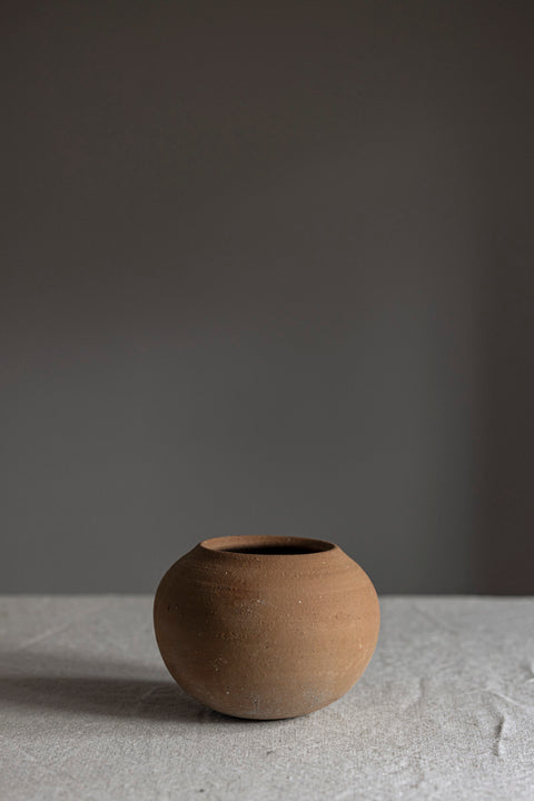 Potte - Pot Pi Dia12xH9,5cm Terracotta
