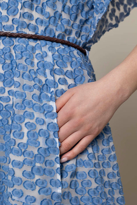 Kjole - Delft Blue