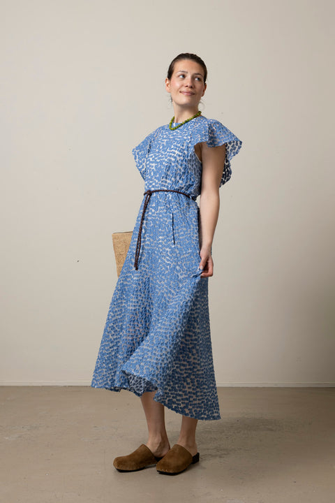 Kjole - Delft Blue