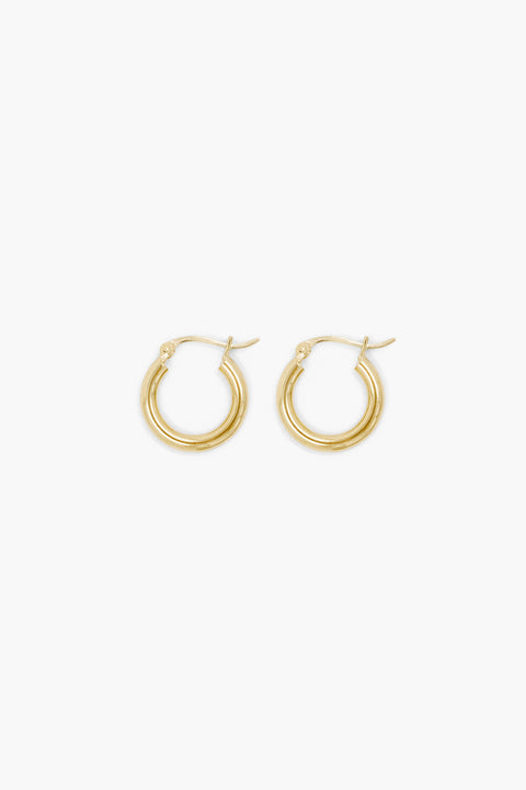 Øredobber - Oda Small Hoops Gold