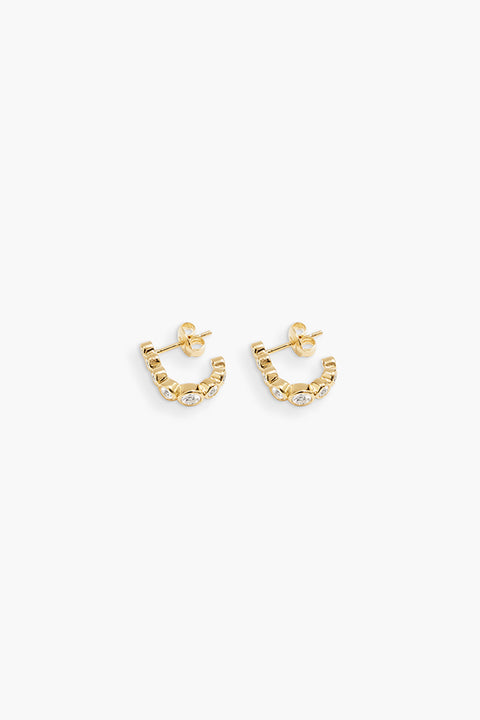 Øredobber - Odette Earrings Gold