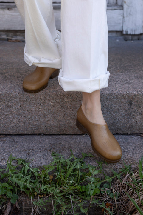 Sko - Opana Clogs Chanvre/Ecru