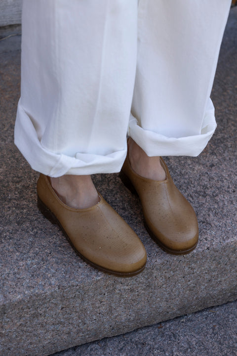 Sko - Opana Clogs Chanvre/Ecru