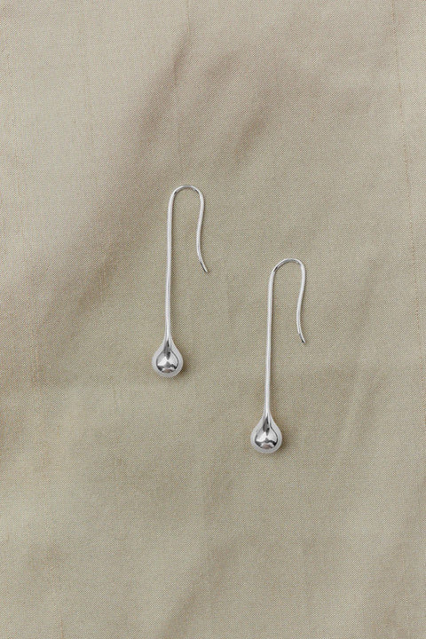 Øredobber - Datura Long Drop Silver
