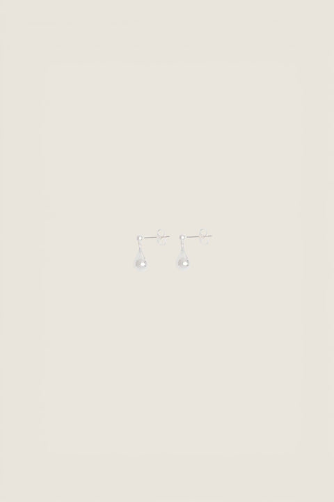 Øredobber - Datura Small Silver