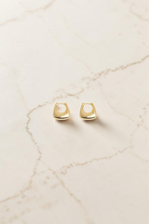 Øreringer - Datura Hoops Gold