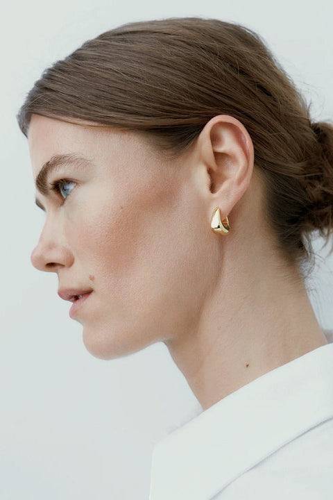 Øreringer - Datura Hoops Gold