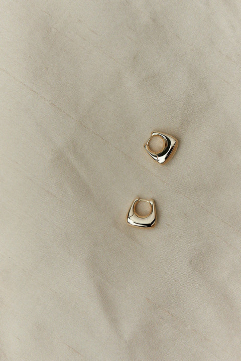 Øreringer - Datura Hoops Gold