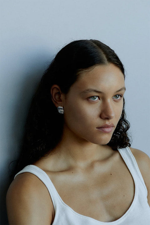 Øredobber - Contour Earstuds Silver
