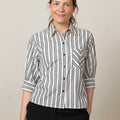 Skjorte - Lucia Stripe Poplin Shirt