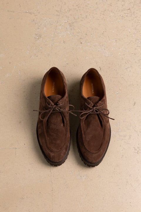 Sko - Mocassins NO183 Suède Marron