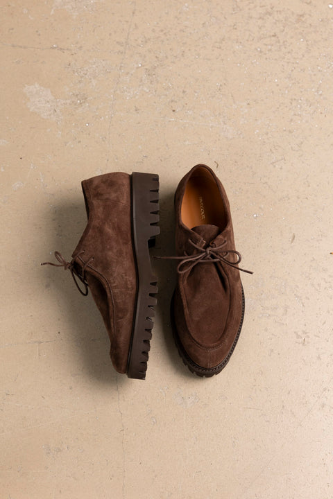 Sko - Mocassins NO183 Suède Marron