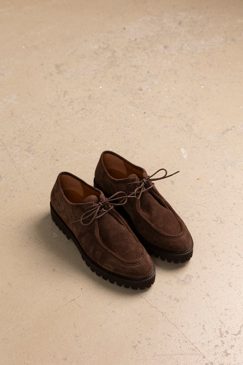 Sko - Mocassins NO183 Suède Marron