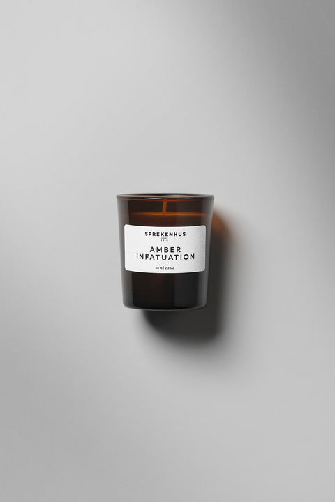 Duftlys - Travel Candle Amber Infatuation 65g