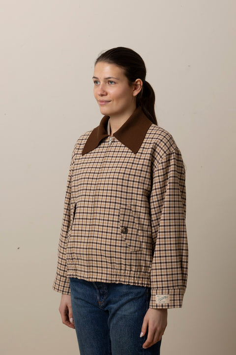 Jakke - Savannah Plaid Jacket