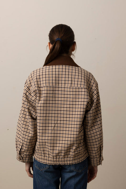 Jakke - Savannah Plaid Jacket