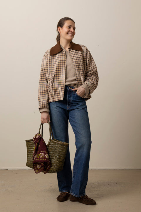 Jakke - Savannah Plaid Jacket