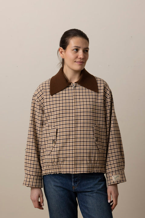 Jakke - Savannah Plaid Jacket