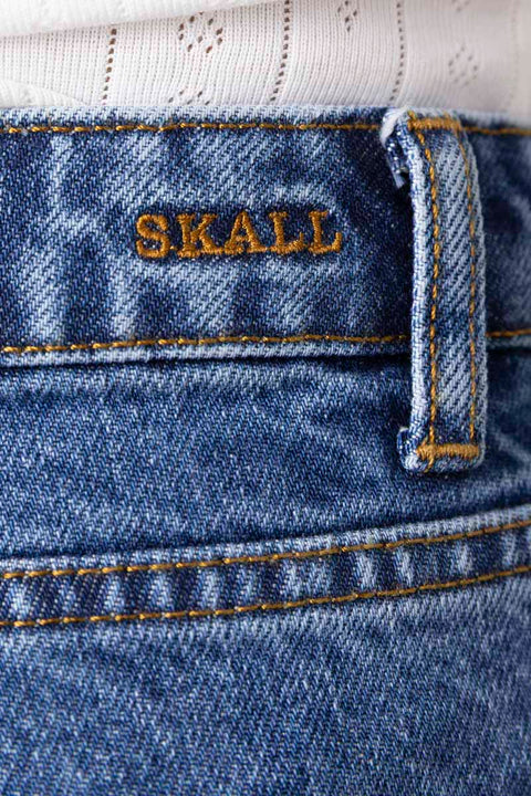 Jeans - Allison Cropped Jeans Mid Blue