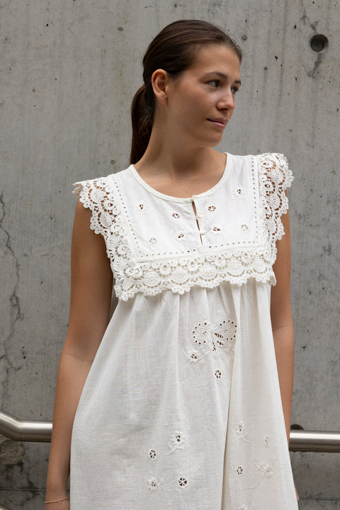 Kjole - Tallulah Antique White
