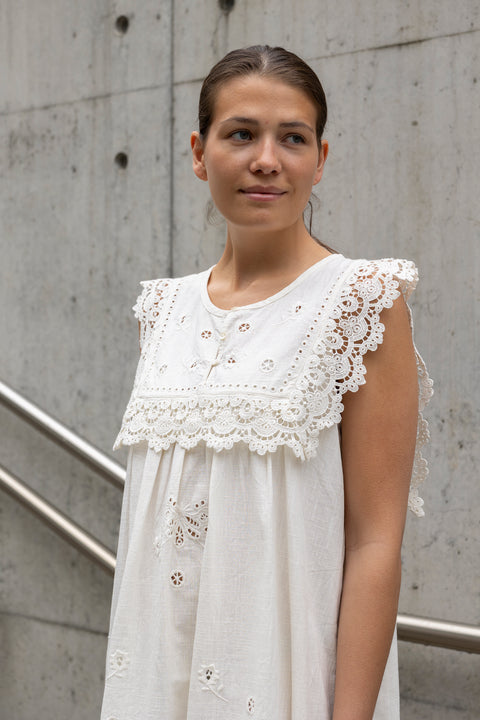 Kjole - Tallulah Antique White