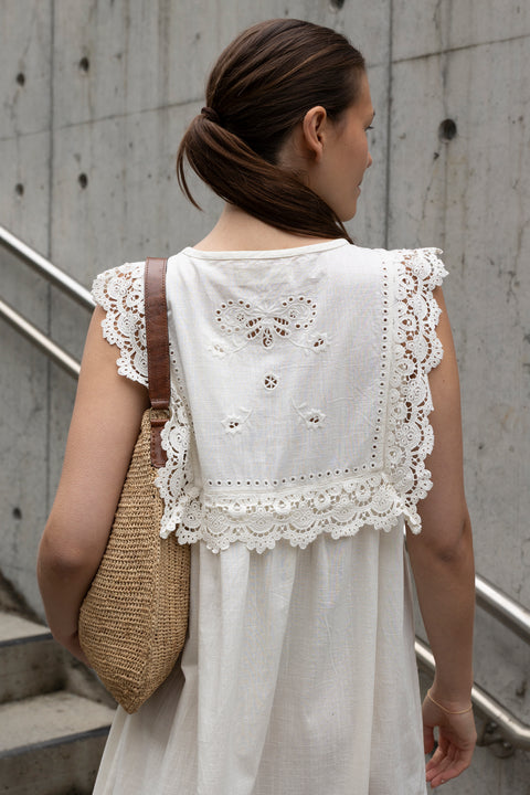 Kjole - Tallulah Antique White