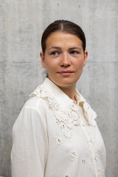 Skjorte - Tallulah Shirt Antique White