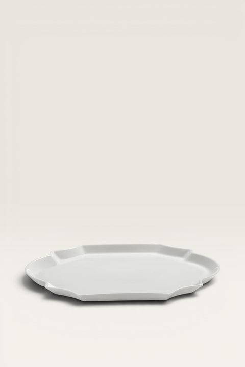 Fat - Serving Plate Oval Perle Fine
